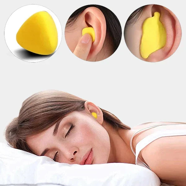 Unisex Reusable Moldable Earplugs for Noise & Water Protection