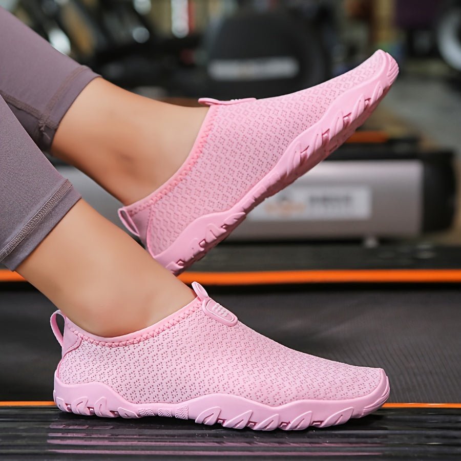 Water Shoes for Women with Quick Dry Breathable Mesh Upper and Non-Slip Rubber Sole – Ideal Beach and Swim Shoes
