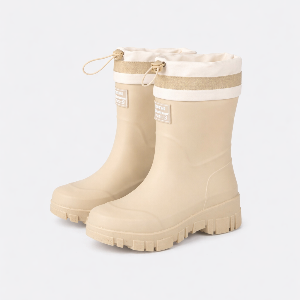 Women's Waterproof Rain Boots: Durable Slip-On for Wet Weather