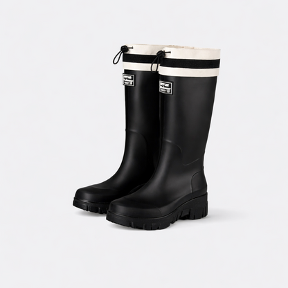 Women's Waterproof Rain Boots: Durable Slip-On for Wet Weather